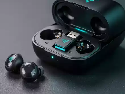 Razer Hammerhead V3 HyperSpeed: Gaming-Headset mit Empfänger im Ladecase - Foto: über boerse-global.de