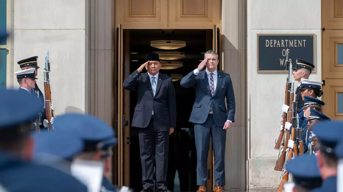 Die neue Partnerschaft wurde nach einem Treffen beider Politiker in Washington bekannt. - Bild: Kevin Wolf/AP/dpa