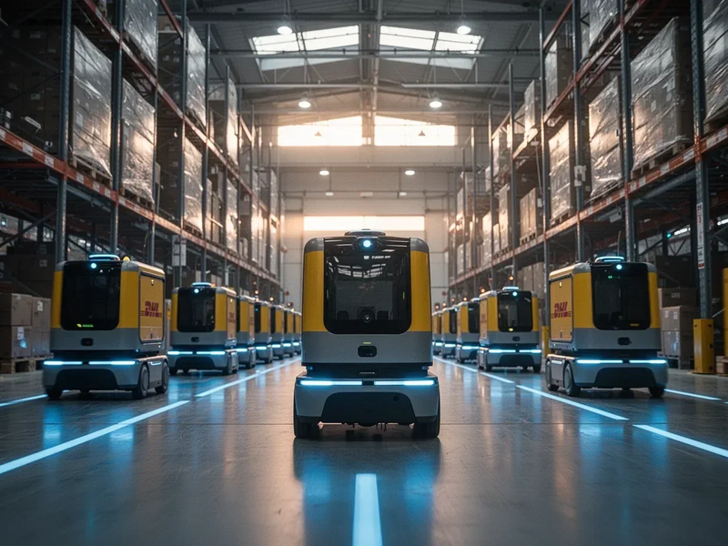DHL Aktie: Roboter-Offensive läuft - Foto: über boerse-global.de