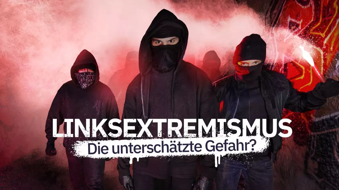 Vom BR im Ersten: Linksextremismus - Die unterschätzte Gefahr? - Investigative Dokumentation des Politikmagazins report München - Bild: presseportal.de