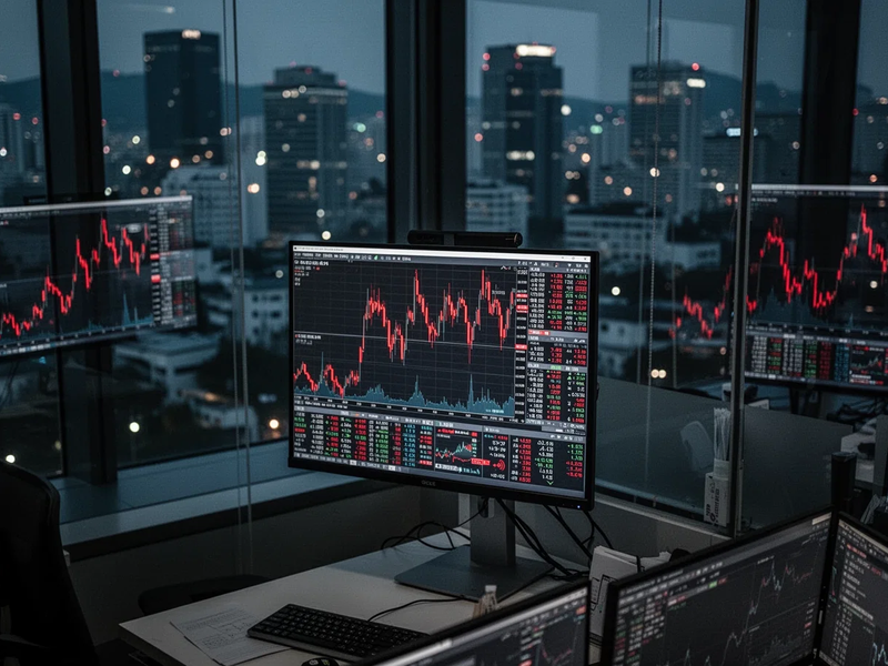 Samsung KODEX Inverse ETF: Bären-Wette läuft - Foto: über boerse-global.de