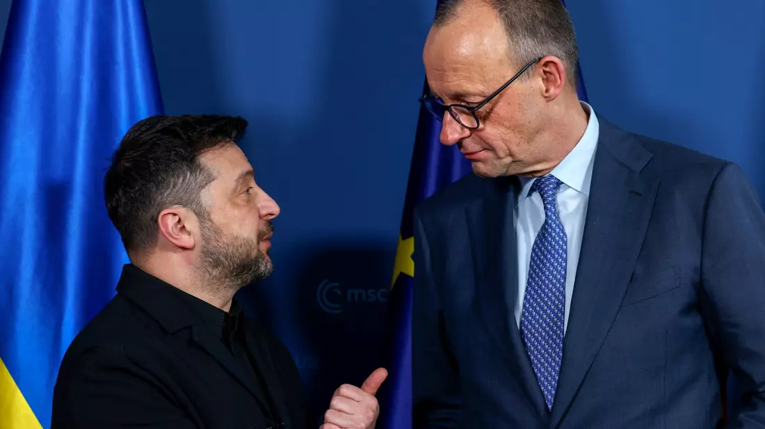 Es sind die ersten deutsch-ukrainischen Regierungskonsultationen seit langem. (Archivbild) - Bild: Michaela Stache/AFP POOL/dpa