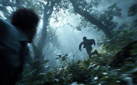 Wer ist leichte Beute bei The Hunt? Ab Dienstag, 12. Mai spielen Promis auf ProSieben und Joyn Fangen im bulgarischen Wald - Foto: Joyn, presseportal.de