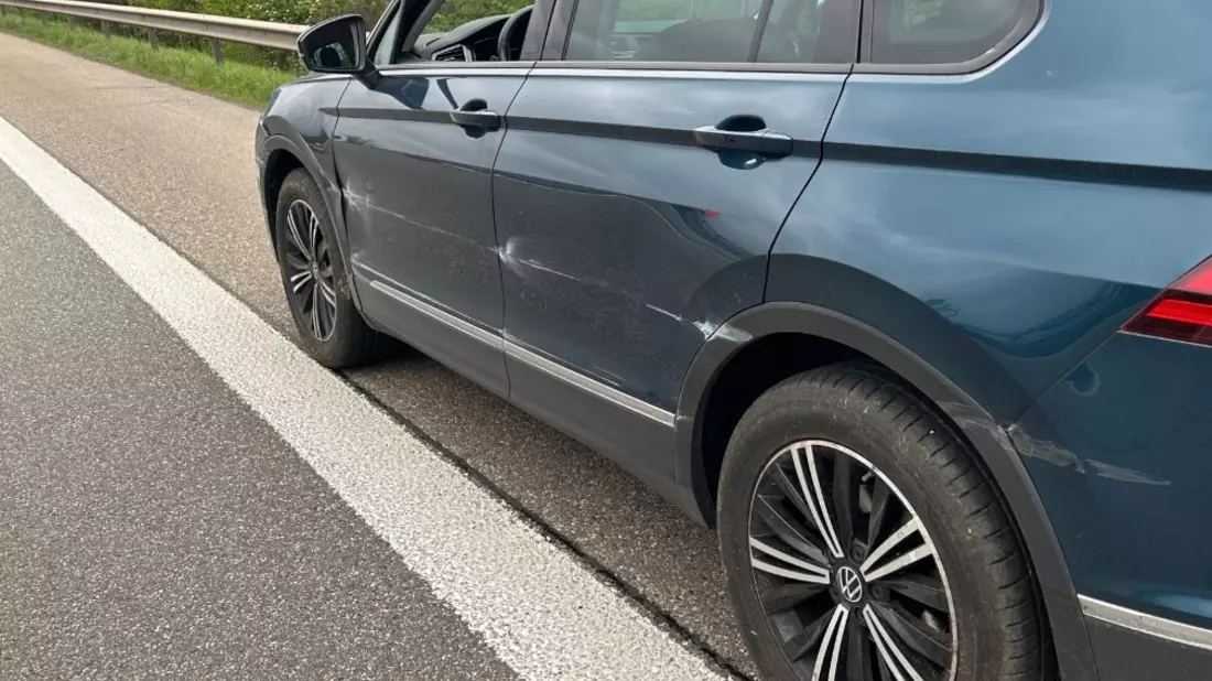 POL-PDLD: A65/Landau - Betrunken in die Mittelleitplanke - Bild: presseportal.de
