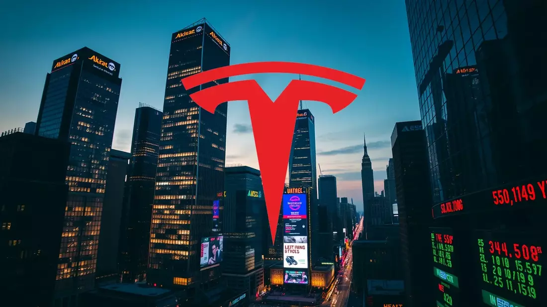 Tesla's European and Industrial Ambitions Converge Ahead of Earnings Illustration mit AI erstellt übermittelt durch boerse-global.de