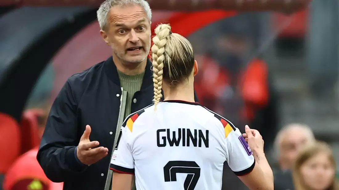 Kapitänin Gwinn musste verletzungsbedingt raus. - Bild: Daniel Karmann/dpa