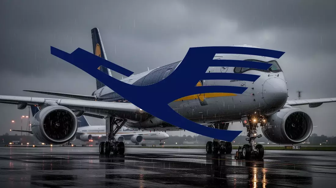 Lufthansa Aktie: Doppelte Belastung - Bild: über boerse-global.de