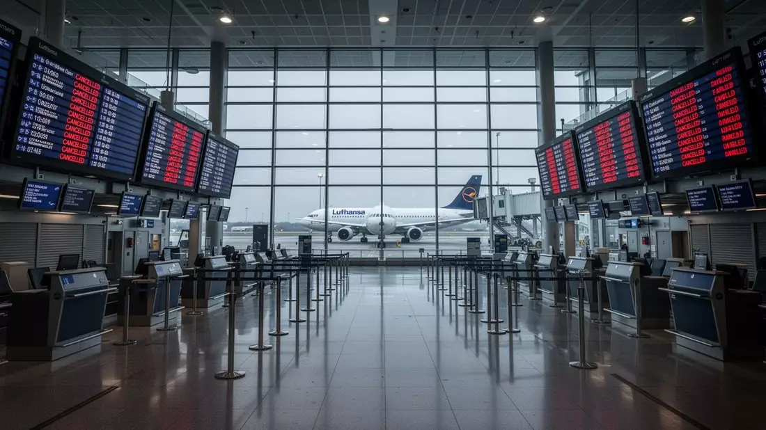 Lufthansa: Streikwelle legt Luftverkehr lahm - Bild: über boerse-global.de