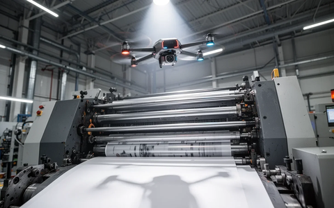 Heidelberger Druckmaschinen Aktie: Drohnen-Sprung! - Foto: über boerse-global.de