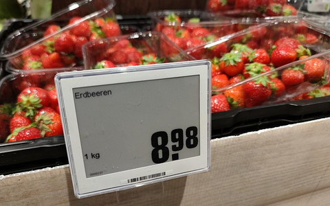 Erdbeeren im Supermarkt (Archiv) - Foto: via dts Nachrichtenagentur Erdbeeren im Supermarkt (Archiv) - Foto: via dts Nachrichtenagentur