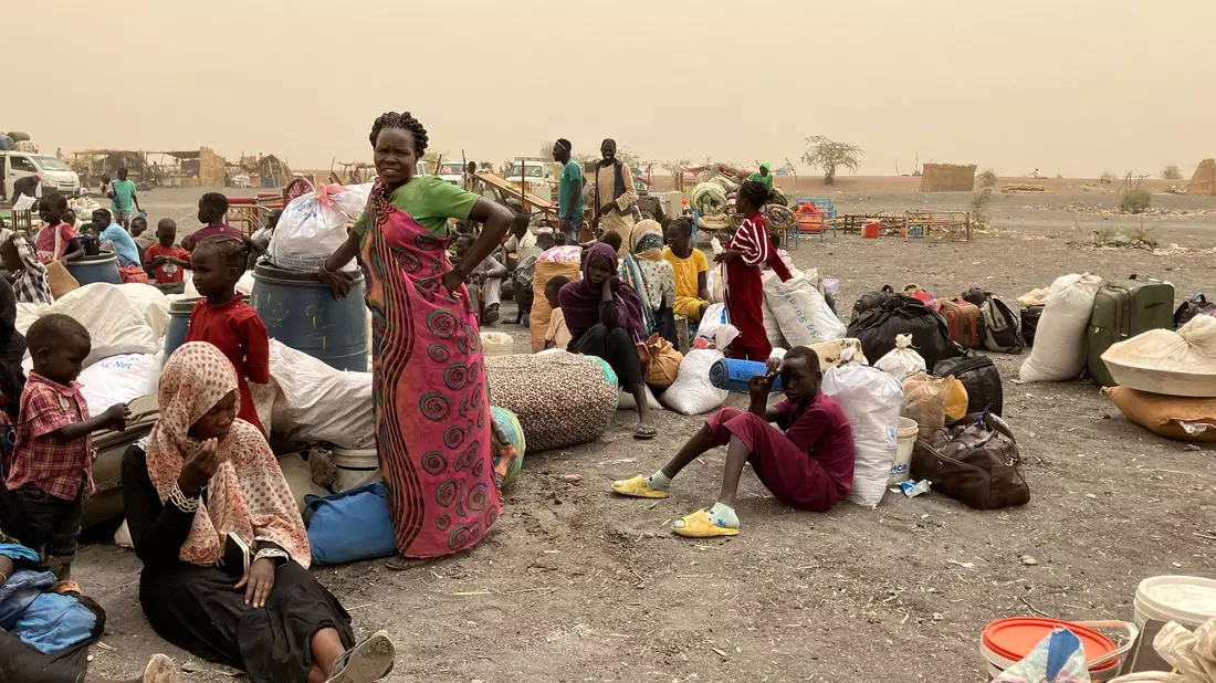 In den Nachbarländern des Sudan haben 4,5 Millionen Menschen Zuflucht gesucht. (Archivbild) - Bild: Eva-Maria Krafczyk/dpa