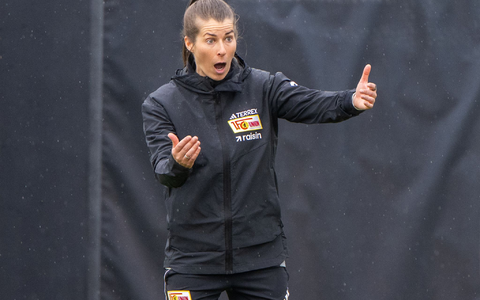 Marie-Louise Eta soll Union Berlin zum sicheren Klassenerhalt führen.  - Foto: Matthias Koch/dpa