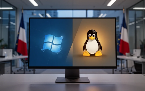 Frankreich startet radikalen Abschied von Windows und US-Software - Foto: über boerse-global.de Frankreich startet radikalen Abschied von Windows und US-Software - Foto: über boerse-global.de