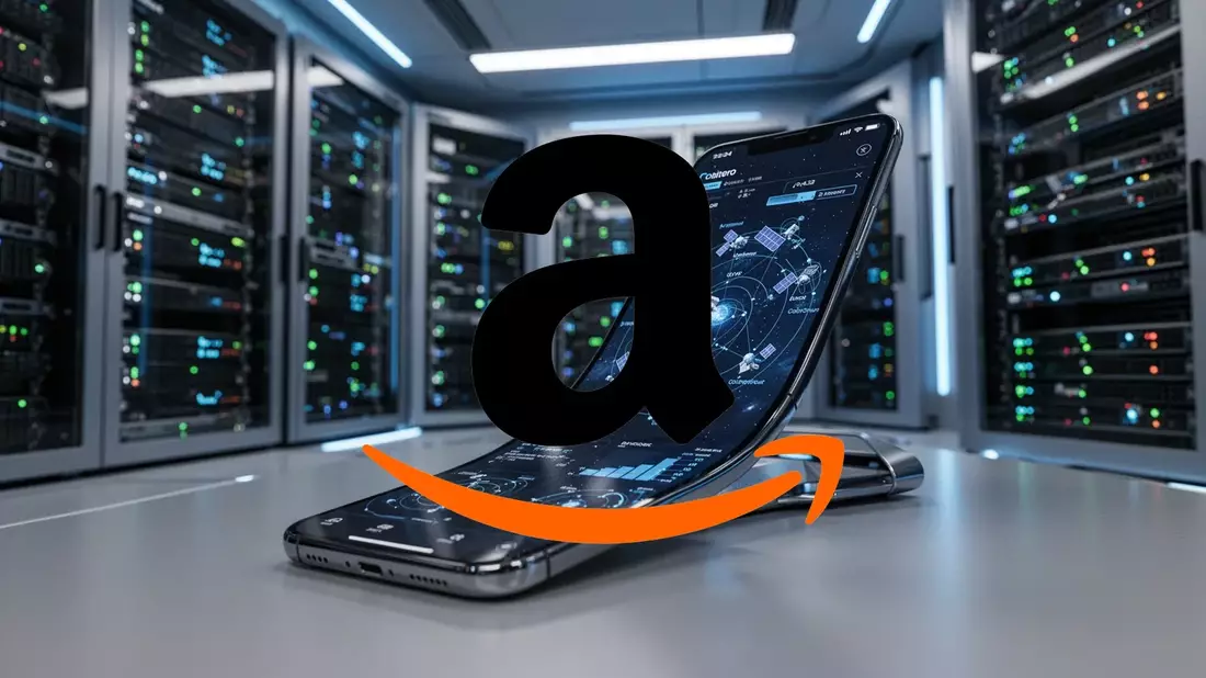 Amazon Aktie: Satellit trifft Smartphone - Bild: über boerse-global.de