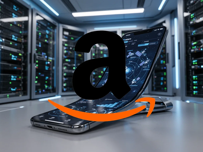 Amazon Aktie: Satellit trifft Smartphone - Foto: über boerse-global.de