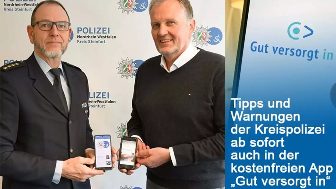 POL-ST: Kreis Steinfurt, Kreispolizei richtet sich digital speziell an ältere Menschen - Bild: presseportal.de