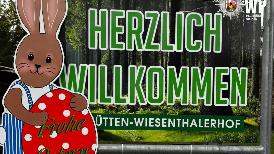 POL-PDKL: Diebstahl: Wer hat die Osterhäsin geklaut? - Bild: presseportal.de