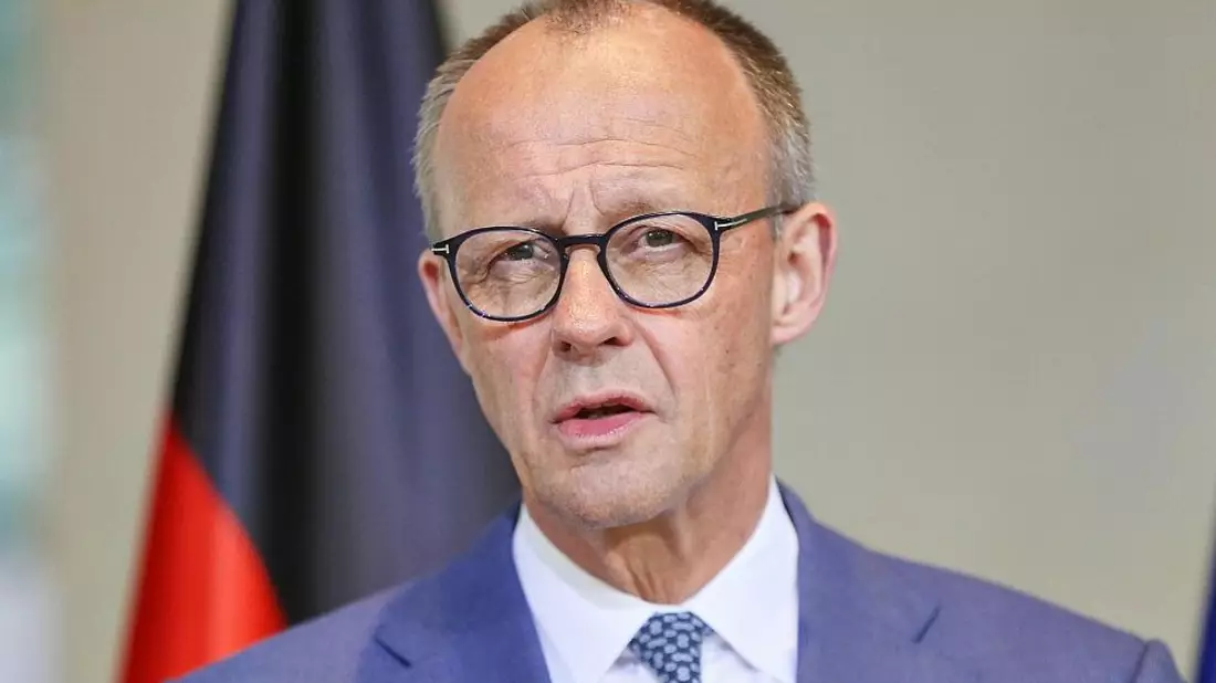 Friedrich Merz am 14.04.2026 - Bild: via dts Nachrichtenagentur