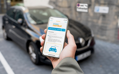 Schluss mit Falschparkern auf Privatparkplätzen: Parknotruf jetzt bundesweit verfügbar - Foto: presseportal.de