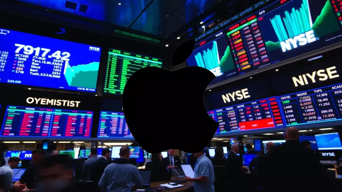 Apple's Leadership Shuffle Meets Upbeat Earnings Forecast Illustration mit AI erstellt übermittelt durch boerse-global.de