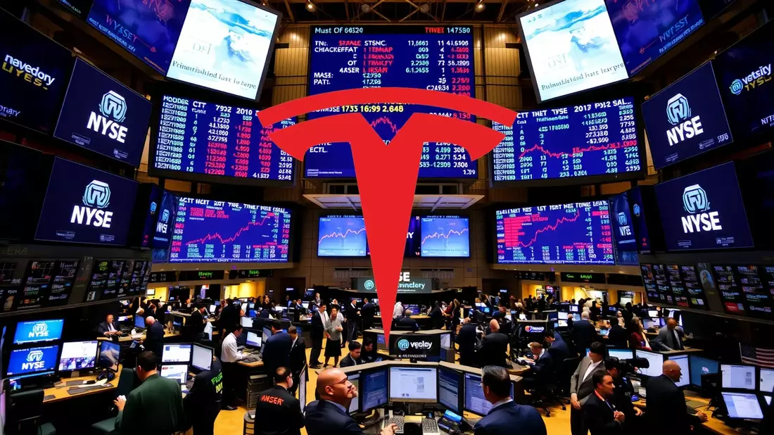 Tesla's AI Ambitions and European Breakthrough Set Stage for Critical Earnings Illustration mit AI erstellt übermittelt durch boerse-global.de