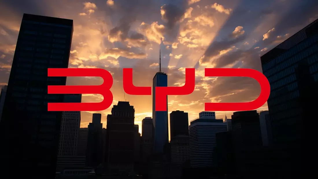 BYD's Record Exports and Tech Edge Battle a Deepening Home Market Crisis Illustration mit AI erstellt übermittelt durch boerse-global.de
