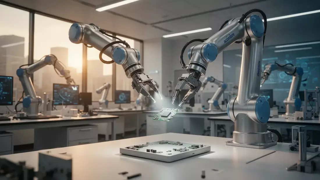 Accenture Aktie: Roboter-Revolution enthüllt - Bild: über boerse-global.de