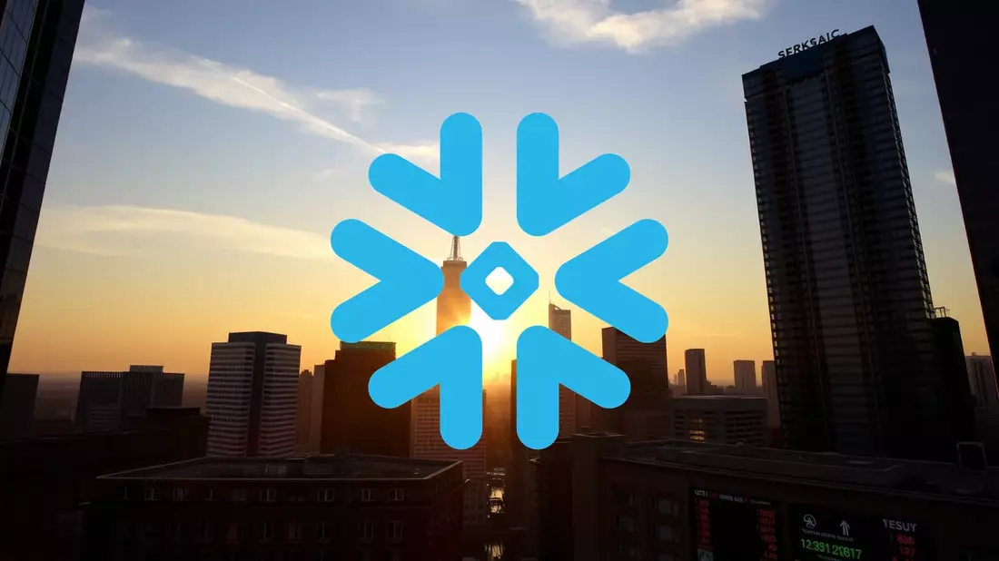 Snowflake: Un respiro en la nube entre demandas y diluvios Illustration mit AI erstellt übermittelt durch boerse-global.de