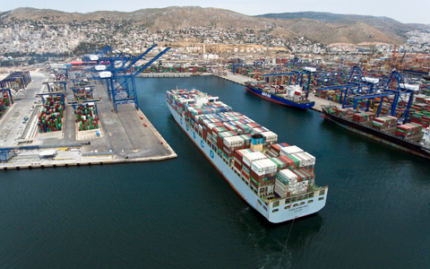 Hafen von Piräus: Größte Handelsflotte der EU. (Archivbild) - Foto: Panos Tomadakis/XinHua/dpa