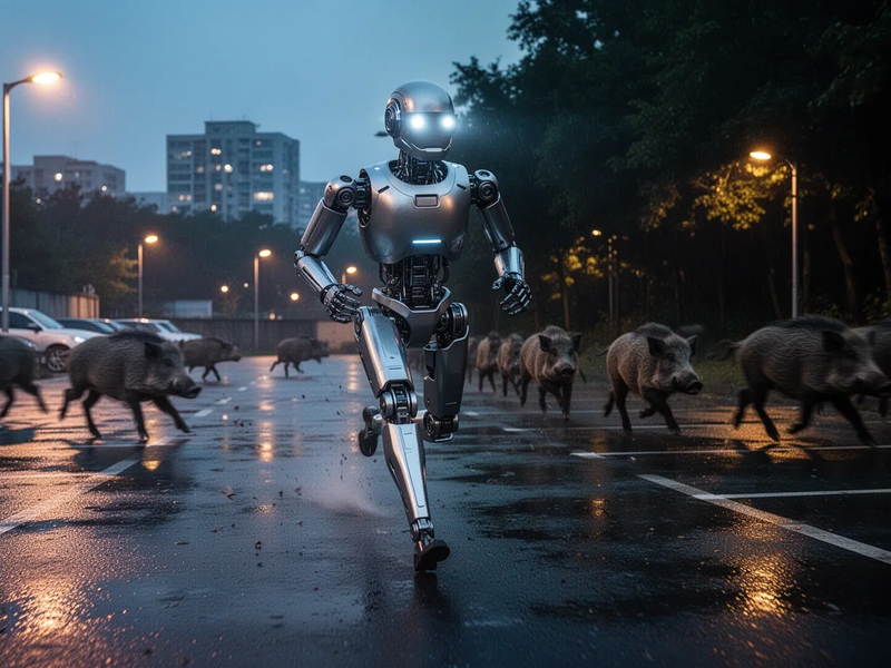 Edward Warchocki: Polens Roboter-Influencer jagt Wildschweine - Foto: über boerse-global.de