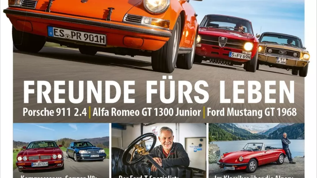 Relaunch-Motto: Die Kunst, Legenden zu bewegen / Motor Klassik präsentiert sich mit neuem Design, mehr Online-Inhalten und größerem Eventangebot - Bild: presseportal.de