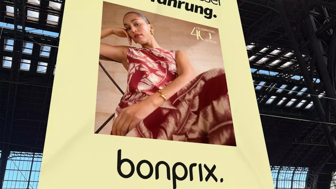 Celebrating 40 in Style: bonprix verbindet zum 40. Geburtstag Marke, Mode und Haltung - Bild: presseportal.de