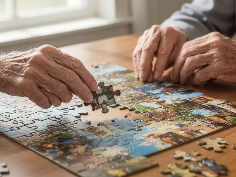 Puzzeln kann Alzheimer-Symptome um Jahre verzögern - Foto: über boerse-global.de