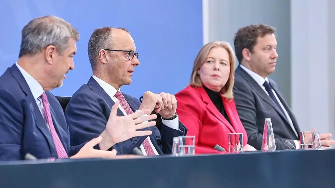 Pressekonferenz nach Koalitionsausschuss am 13.04.2026 - Bild: via dts Nachrichtenagentur