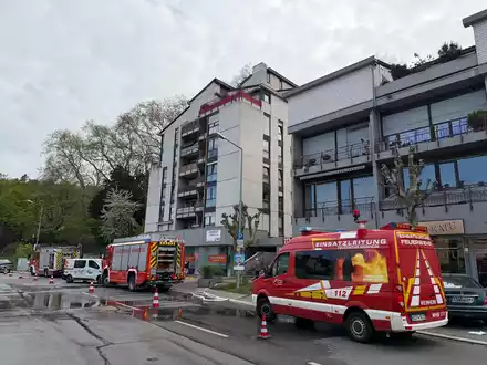 FW Weinheim: Feuerwehr Weinheim im Einsatz bei Wasserschaden in der Grundelbachstraße - Foto: presseportal.de