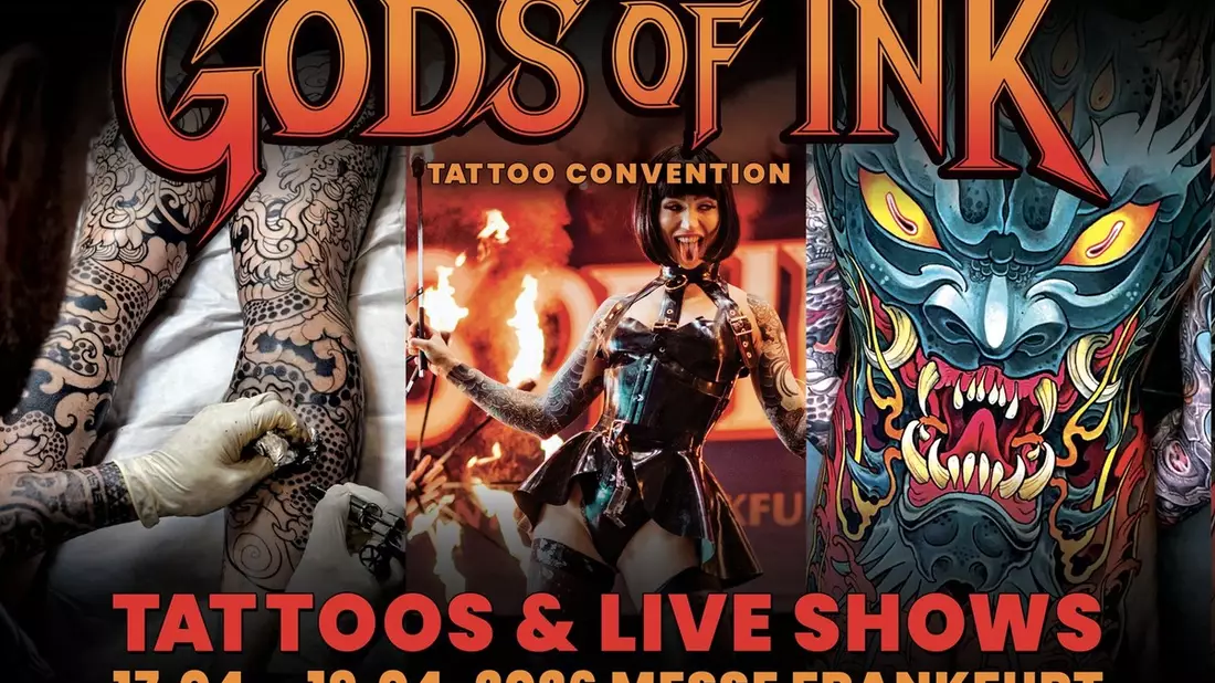 Nur die Besten der Welt: Frankfurt wird zum Treffpunkt der internationalen Tattoo-Elite - Bild: presseportal.de