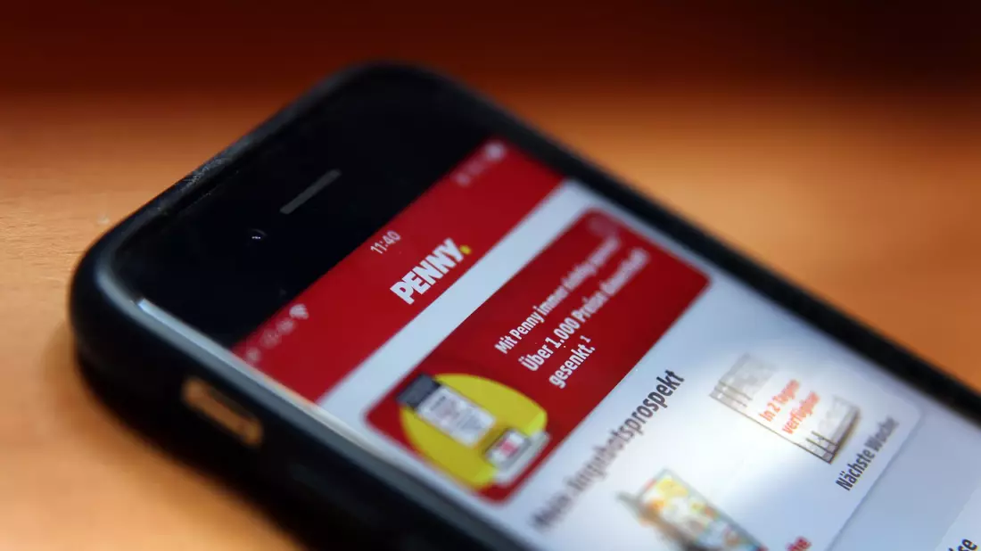 Einige Rabatte von Penny sind ausschließlich App-Nutzern vorbehalten. - Bild: Karl-Josef Hildenbrand/dpa