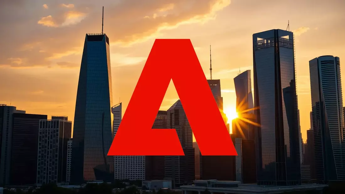 Adobe: La carrera por la IA agentiva bajo el peso de la dilución Illustration mit AI erstellt übermittelt durch boerse-global.de