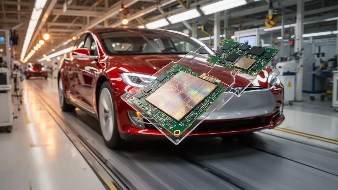 Tesla Aktie: Silizium-Wette besiegelt! - Bild: über boerse-global.de