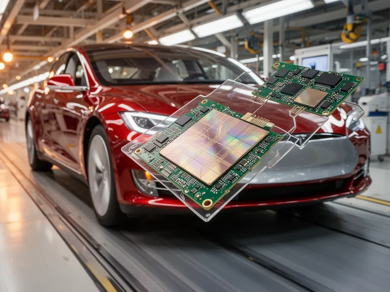 Tesla Aktie: Silizium-Wette besiegelt! - Foto: über boerse-global.de