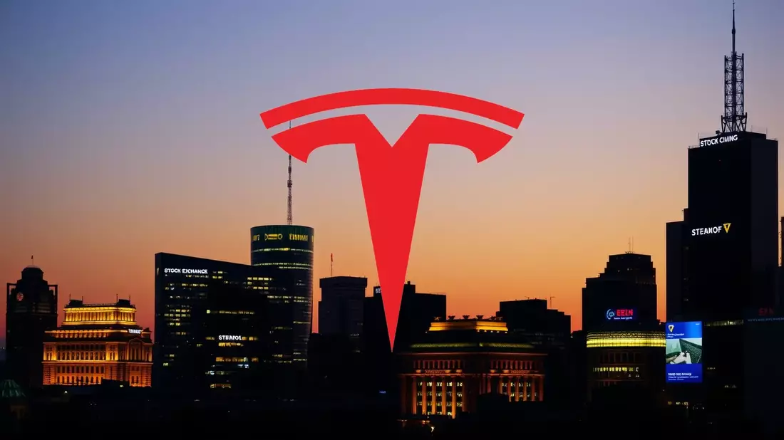 Tesla: La cuenta atrás de resultados bajo la sombra de una fábrica billonaria Illustration mit AI erstellt übermittelt durch boerse-global.de