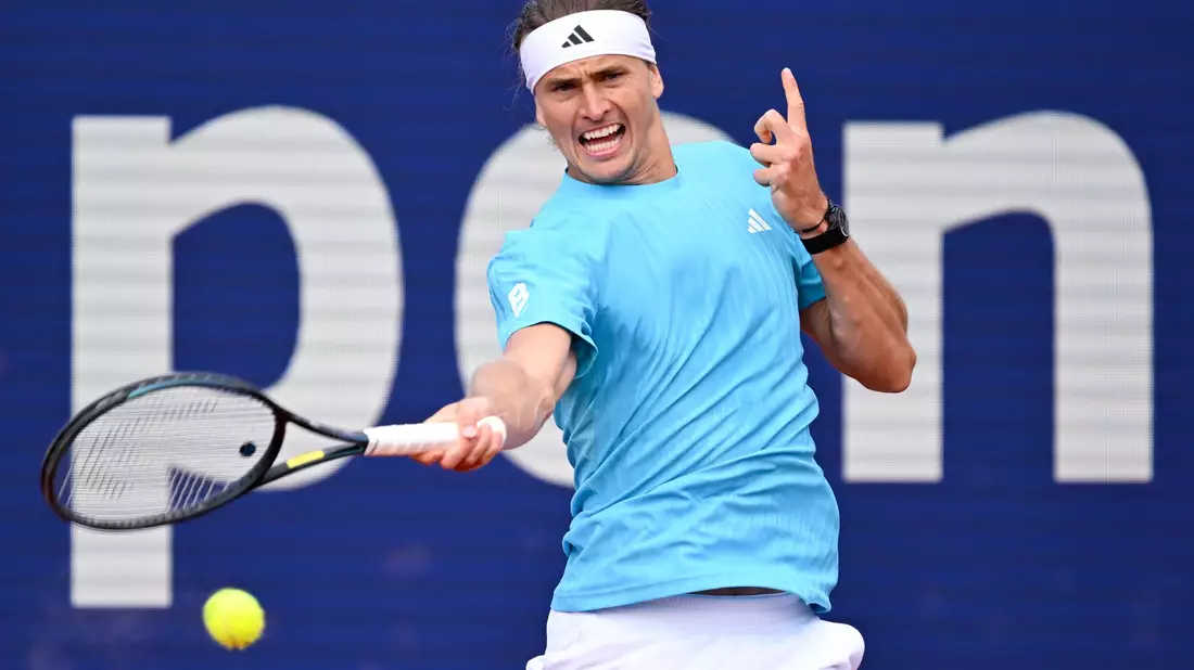 Gewann sein Achtelfinale in München souverän: Alexander Zverev. - Bild: Sven Hoppe/dpa