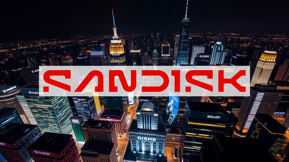 SanDisk: La volatilidad precede a un momento decisivo Illustration mit AI erstellt übermittelt durch boerse-global.de