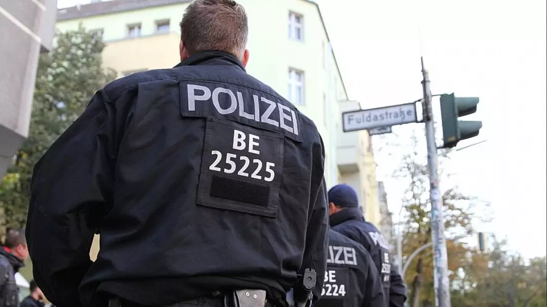 Polizei bei verbotener Pro-Palästina-Demo (Archiv) - Bild: via dts Nachrichtenagentur