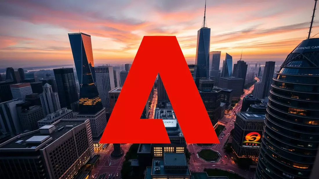 Adobe's AI Ambition Meets a Partner's Competing Vision Illustration mit AI erstellt übermittelt durch boerse-global.de
