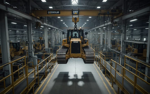 Caterpillar Aktie: Übernahme-Gerüchte belasten - Foto: über boerse-global.de