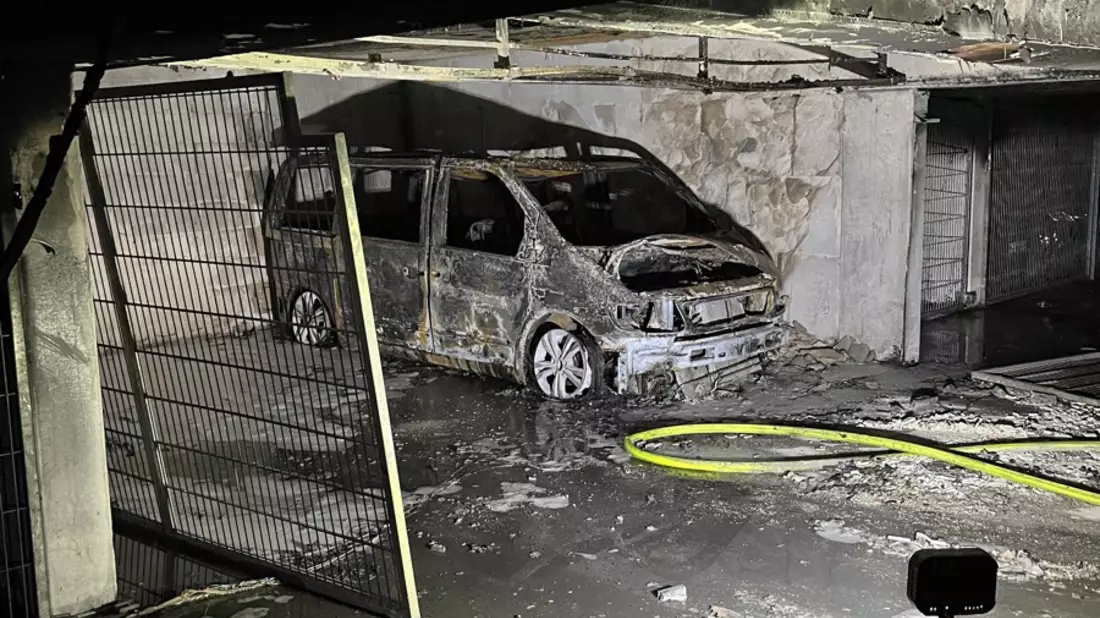 POL-HAM: Pkw-Brand in Tiefgarage - Bild: presseportal.de