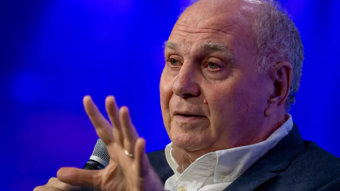 Uli Hoeneß: «Ich will kein Nagelsmann-Bashing machen.» (Archivbild) - Bild: Peter Kneffel/dpa