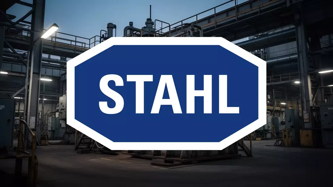 R Stahl Aktie: Gewinn-Halbierung Illustration mit AI erstellt übermittelt durch boerse-global.de