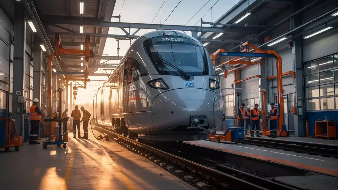 Stadler Rail Aktie: Neuer Flotten-Deal! - Bild: über boerse-global.de